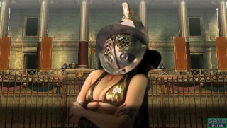 Illustration for article titled NSFW: Bikini Gladiator Underboob Cosplay Features Smaller Bikini, Princess Leia